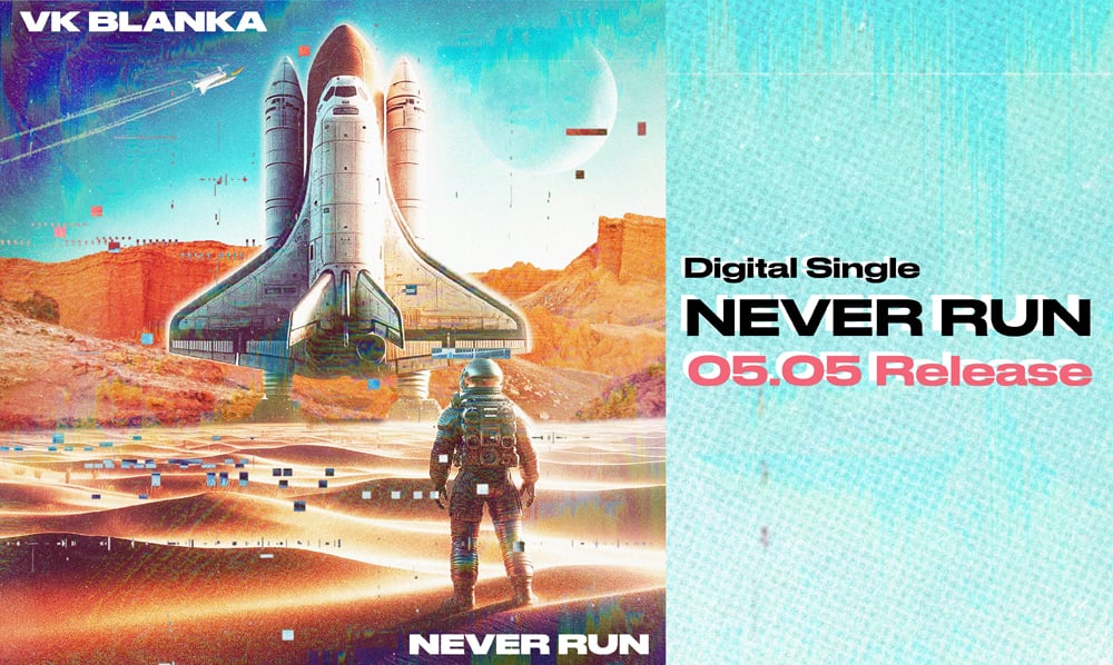 Digital Single NEVER RUN 05.05 Release